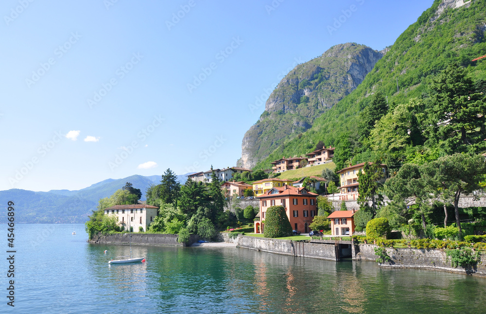 Fototapeta premium Menaggio town at famous Italian lake Como