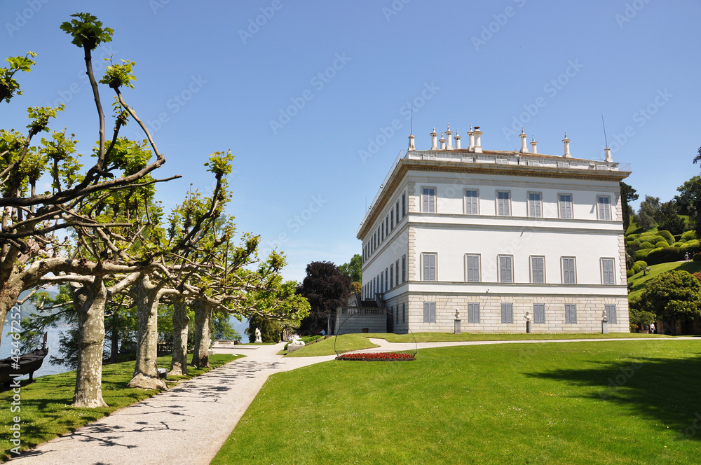 Villa Melzi in Bellagio town at the famous Italian lake Como