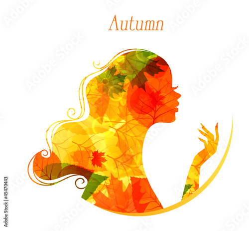 Vector illustration of Beauty woman