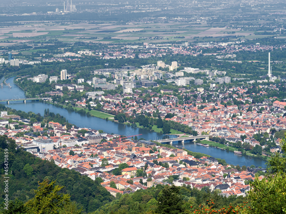 Rheinebene und Metropolregion