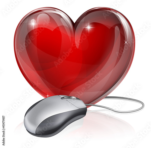 Online dating concept