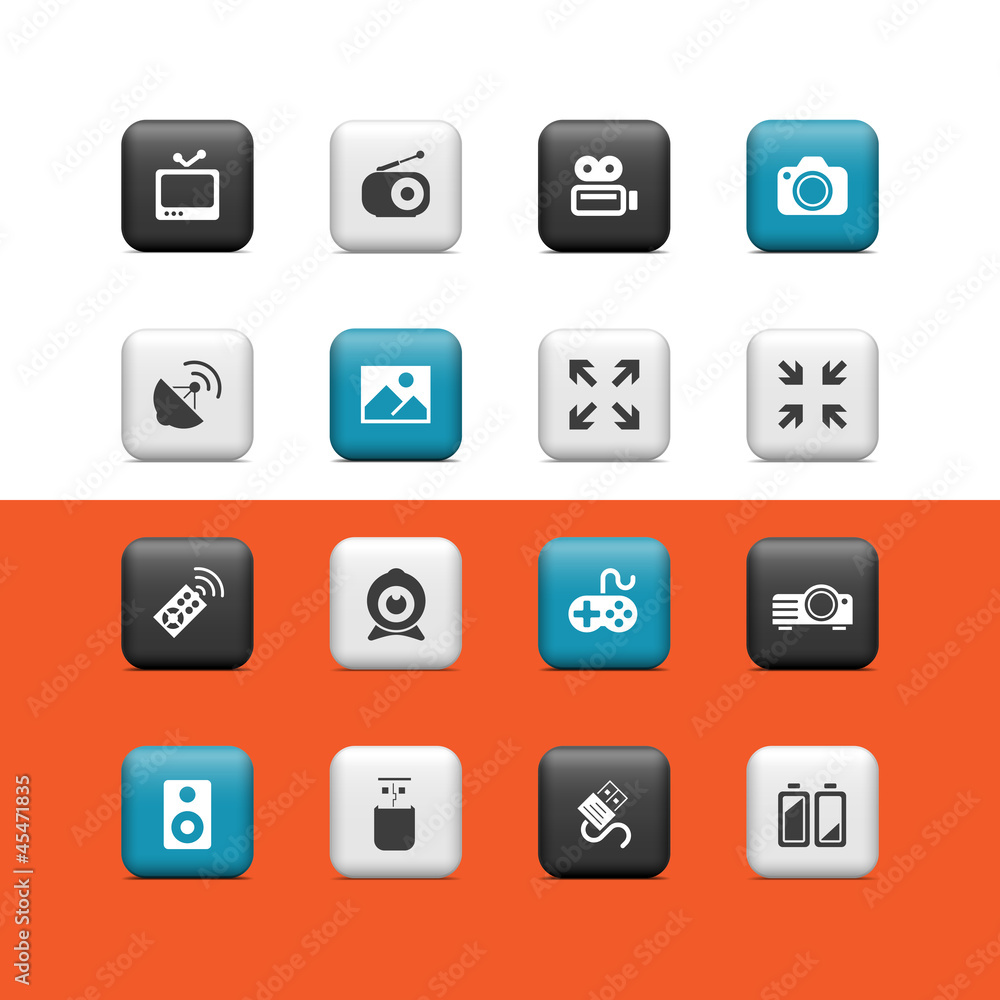 Media buttons Media buttons