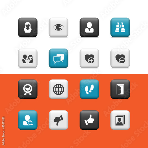 Communication and social buttons