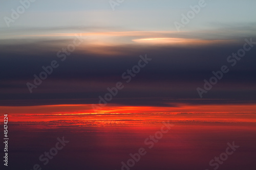 Sunrise, aerial. © Anette Andersen