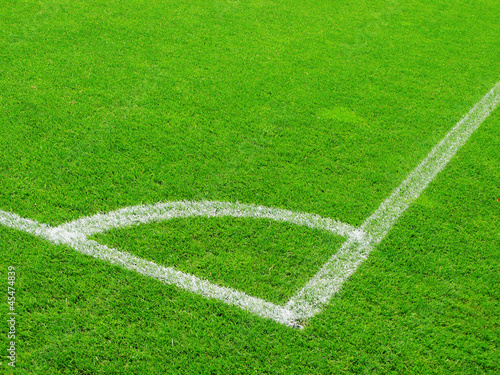 Corner of a soccer field © HappyAlex