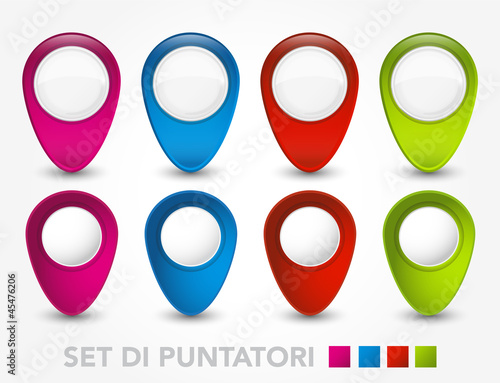 Set Puntatori Colorati