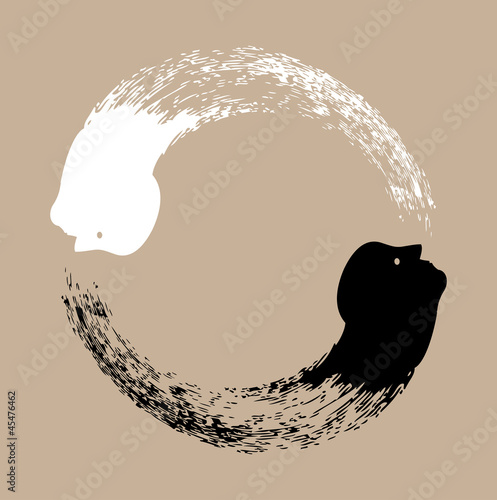 Taichi yin and yang