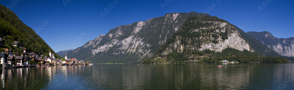 Panorama of Lake Hallstatt