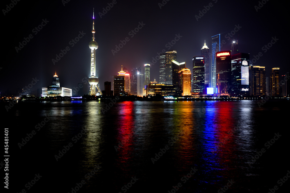 Obraz premium shanghai night