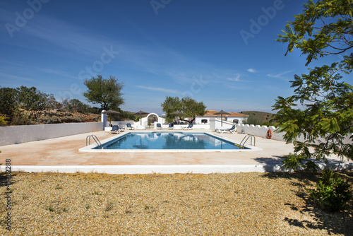 Swimming Pool at a Detached Villa, Bedar, Almeria, Spain photo