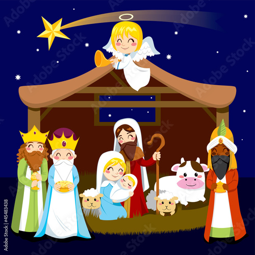 Christmas Nativity Scene