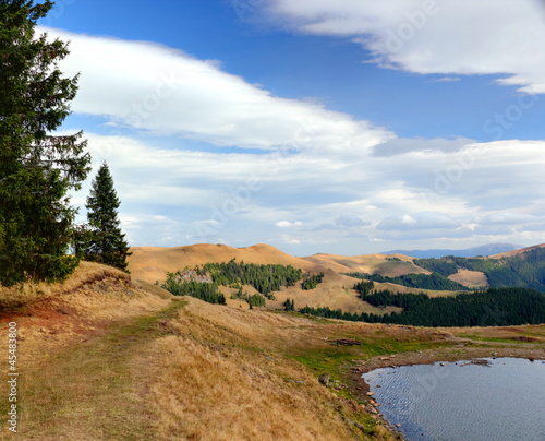 landscape in Suhard mountains photo