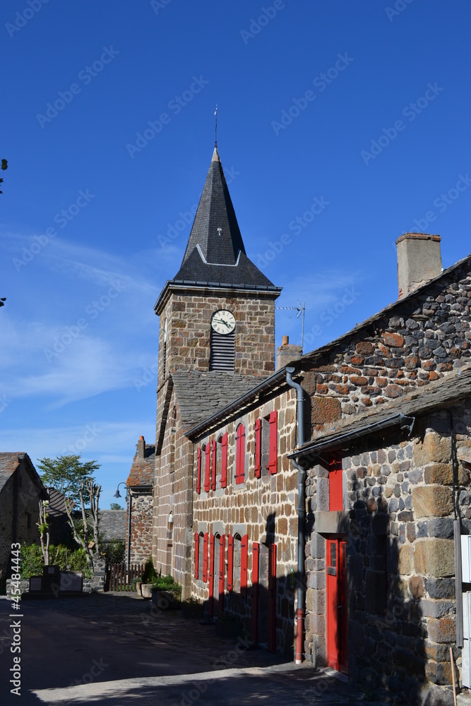 Obraz premium Eglise Moudeyres