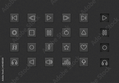 Player buttons