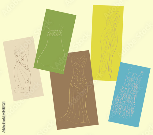 Hand drawn woman illustration