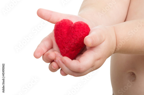 hands with a heart