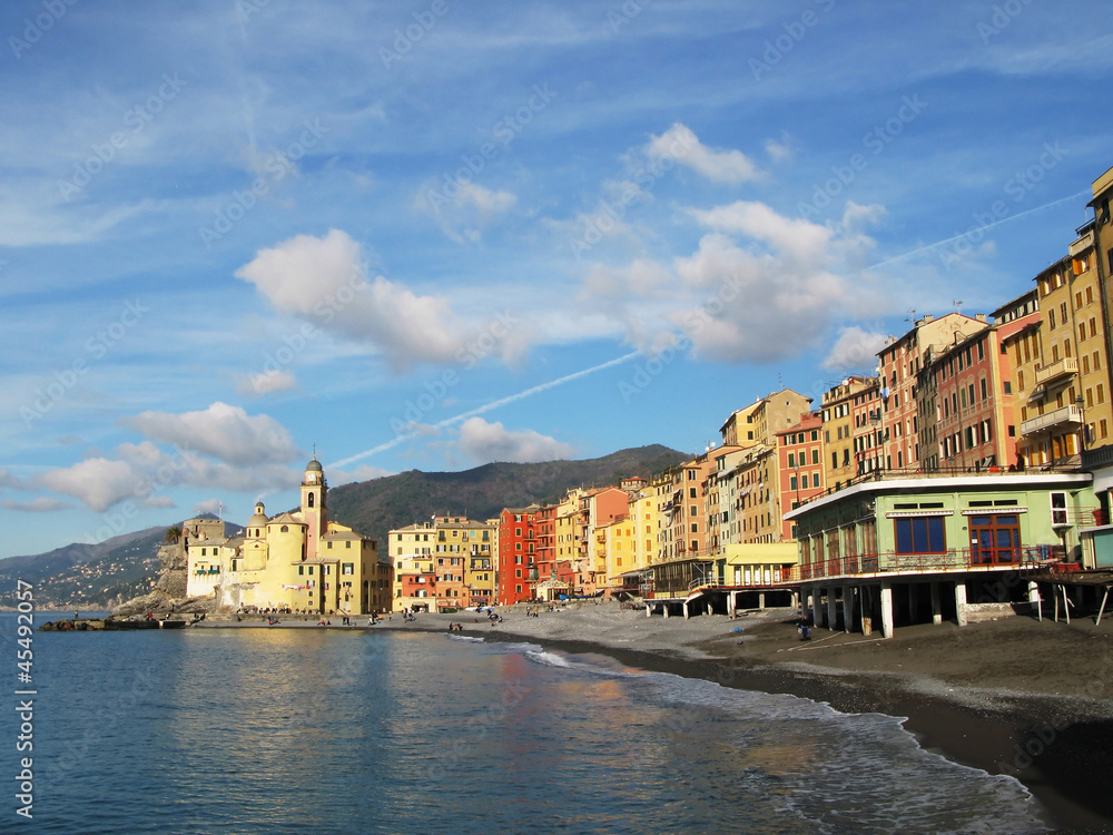 Fototapeta premium Camogli, famous Italian resort