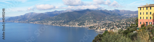 Italian Riviera. View from San Rocco. © HappyAlex