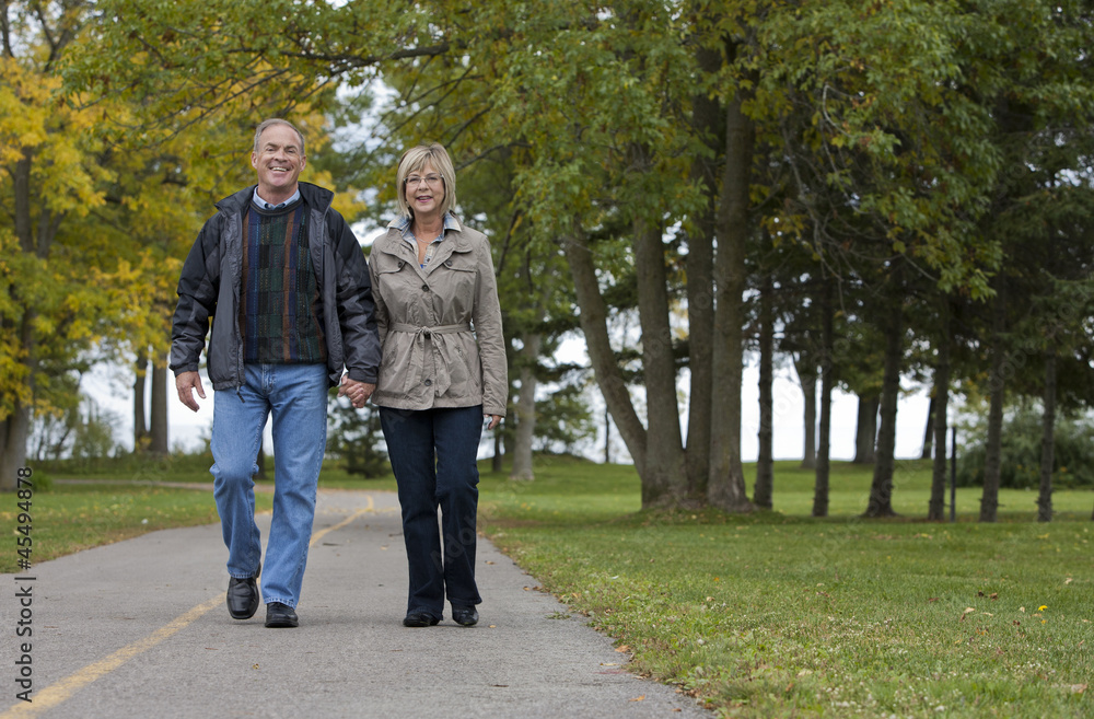 mature couple outdoors mature couple outdoors