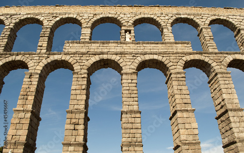 The Aqueduct of Segovia (Spain)