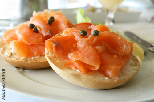 Foto Bagel with Lox