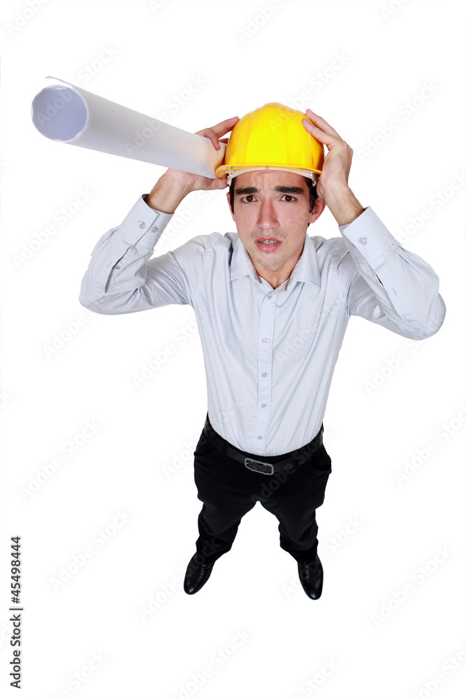 An architect who made a mistake.