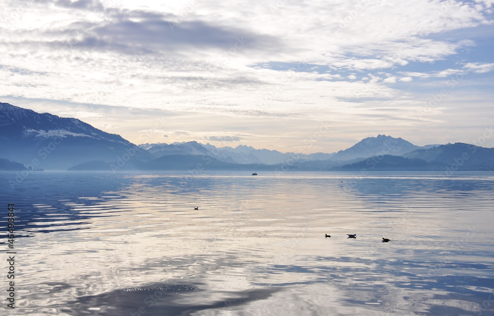 Fototapeta premium Lake of Zug, Switzerland