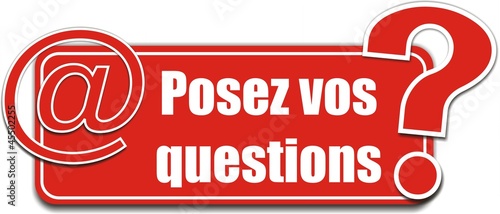 étiquette posez vos questions