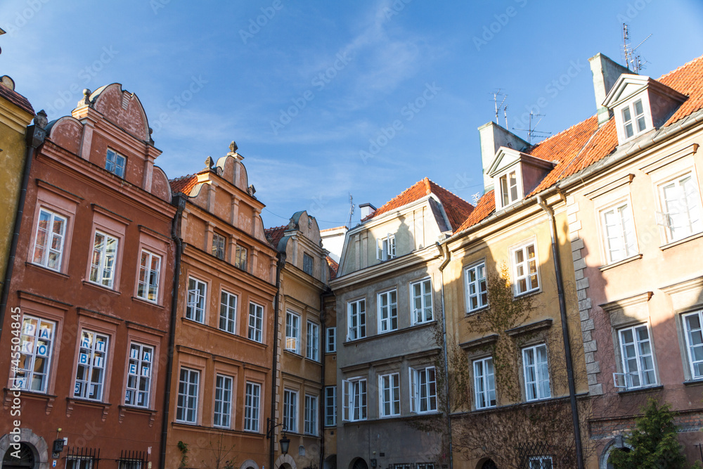 Castle Square in Warsaw, Poland