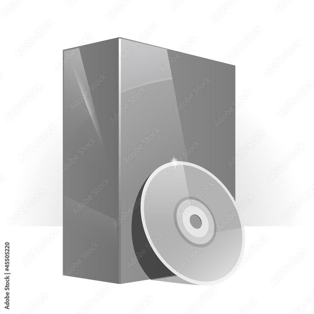 Black Glossy Package Box Black Glossy Package Box