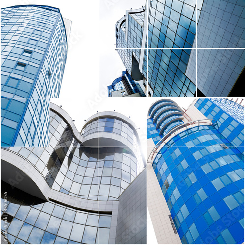modern building with window...