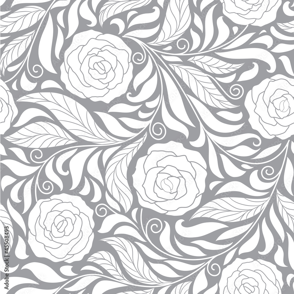 seamless background with roses seamless background with roses