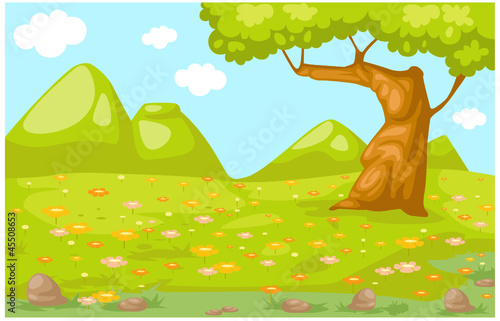 landscape meadow