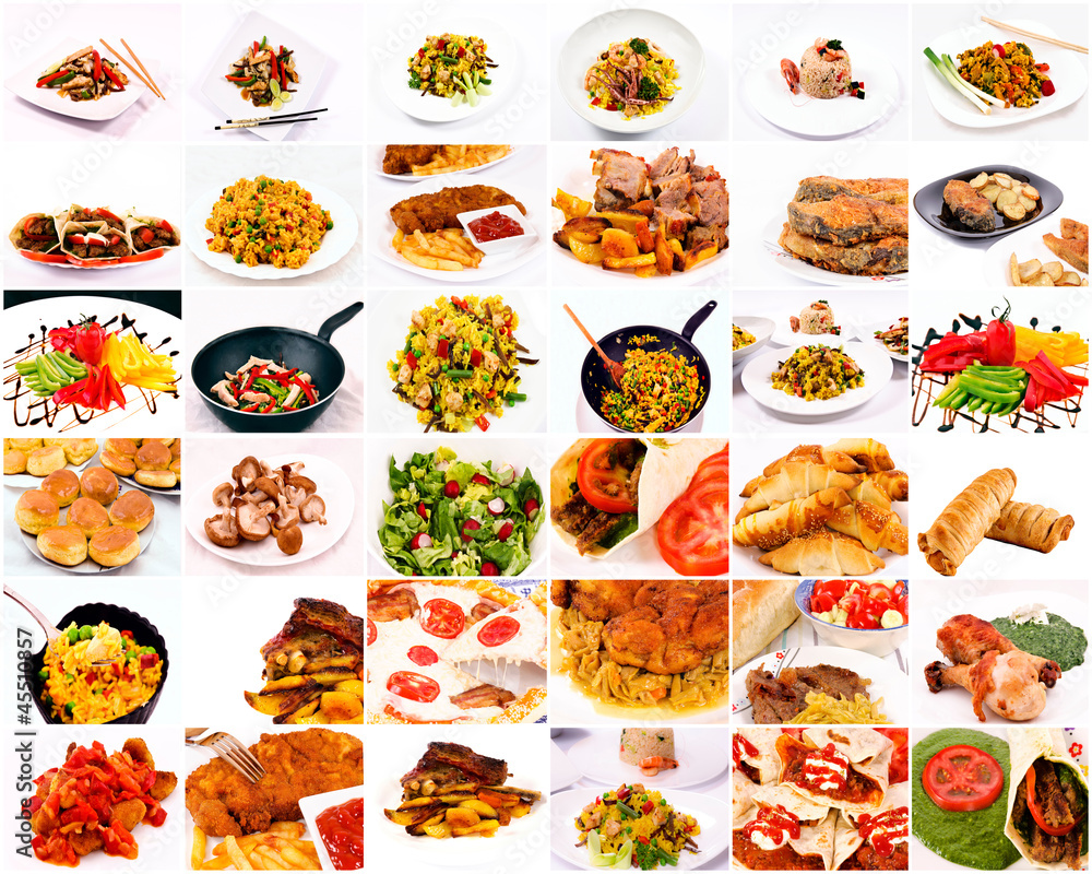 Food collage