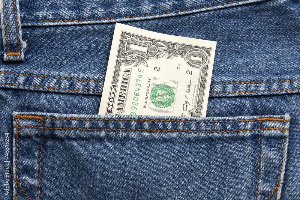 one dollar in the pocket one dollar in the pocket
