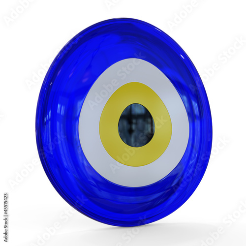Evil eye amulet protect from bad things using by turkish culture