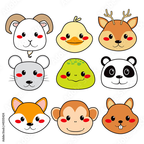 Happy Animal Faces