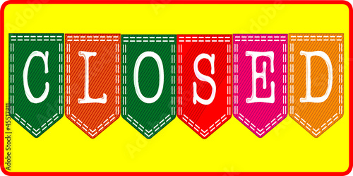 Store Closed Sign