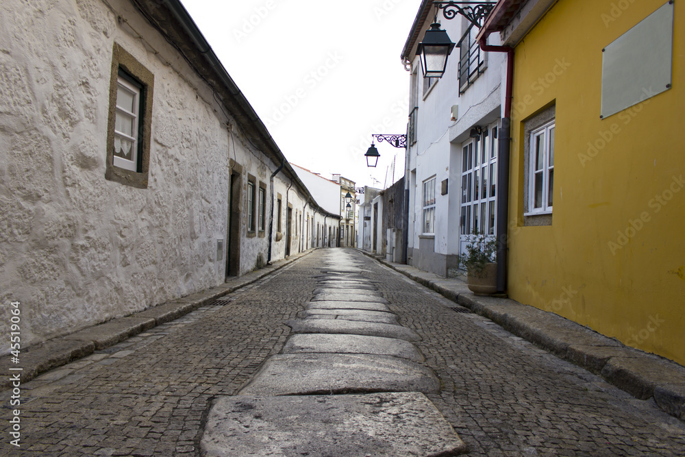 Old street, Viana do Castelo, Portugal