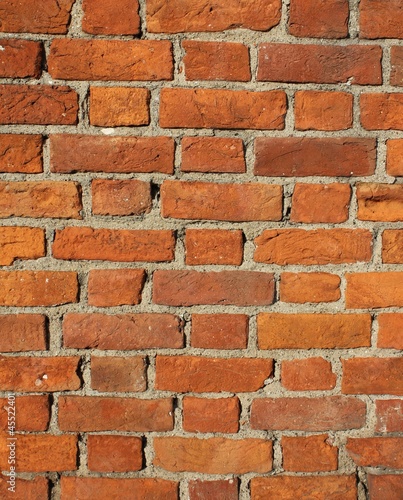 background red bricks wall