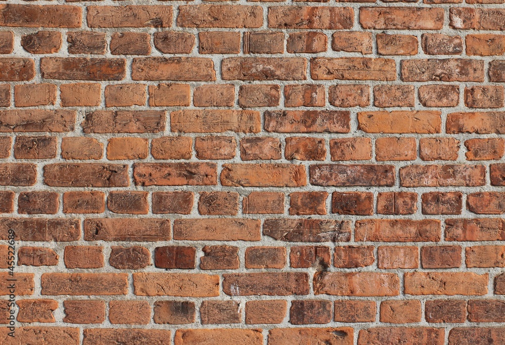 Obraz premium background red bricks wall