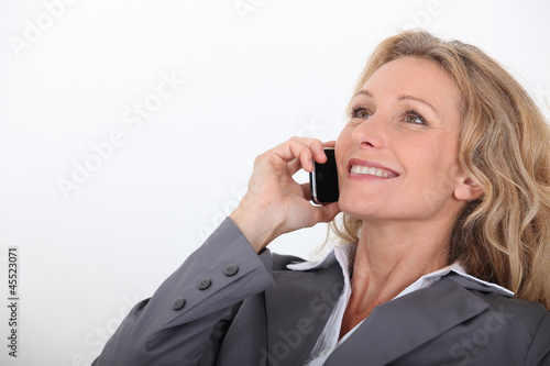 Woman on the phone