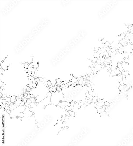 Molecule background