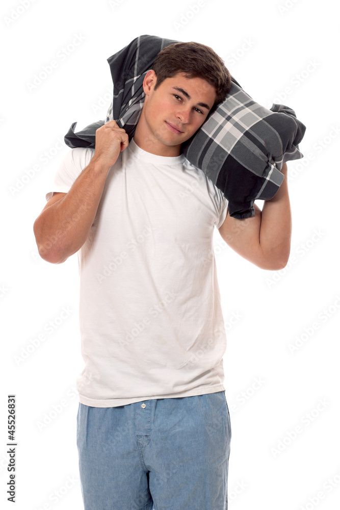 Man in Pajamas. Man in Pajamas.