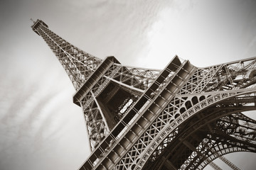 Poster Eiffelturm Eiffelturm Wahrzeichen der Stadt Paris  © TravelWorld