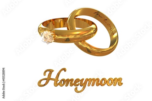 Honeymoon and Rings