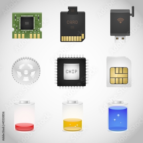 mobile connections vector icons