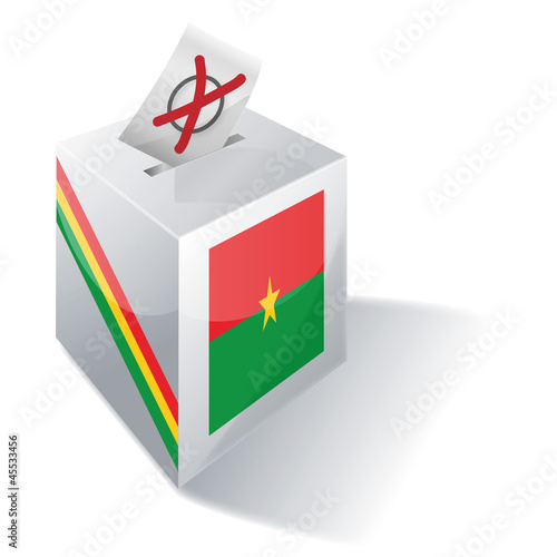 Wahlbox Burkina Faso