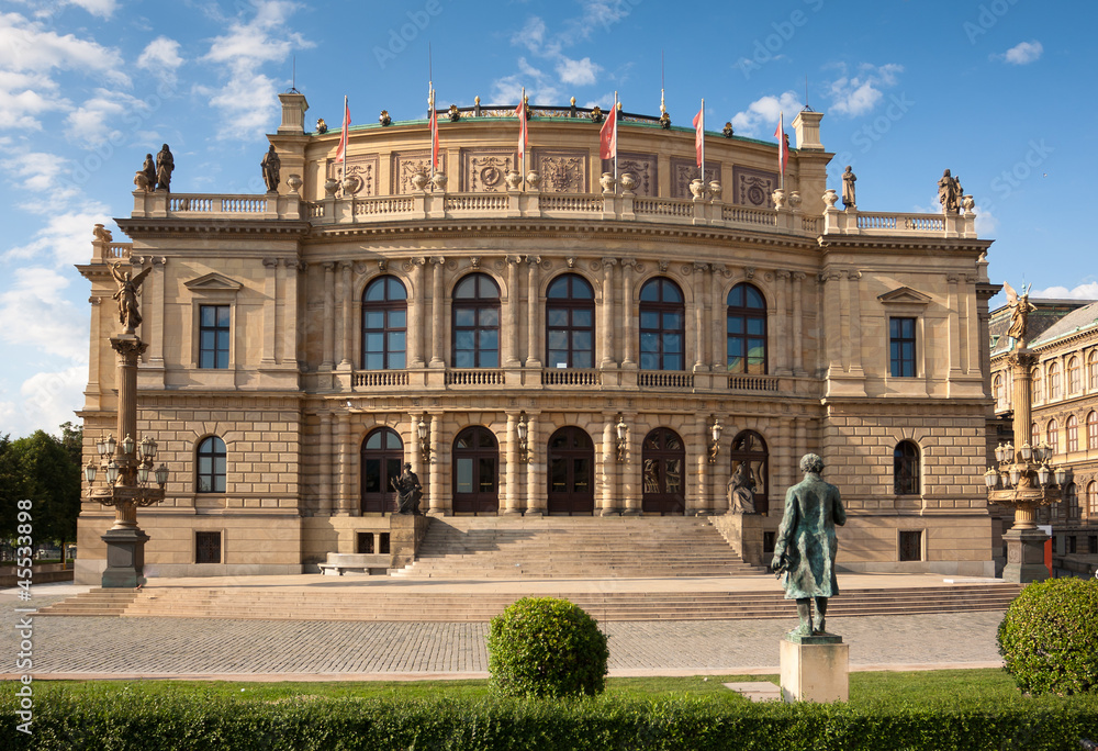 Rudolfinum (Dvorak) Concert Hall in Prague, Czech Republic