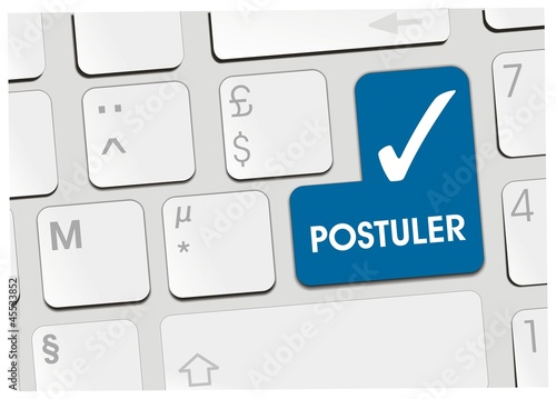 clavier postuler